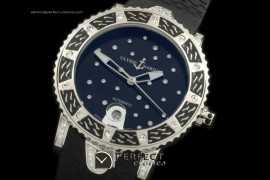 UNLD10002 Ladies Diver SS/Diam/RU Black Asian 2813 21J