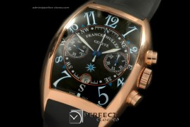 FMCA01025 Casablanca Chrono Limited Ed RG/RU Black A-7750