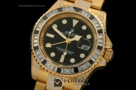 RLGF01014 YG/Diam Anni GMT YG/Diam Black Swiss Eta 2836 GMT