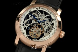 APJA01015 Jules Audemars Skeleton Tourbillon RG/LE White Tourbi