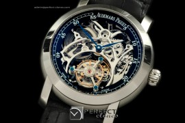 APJA01006 Jules Audemars Skeleton Tourbillon SS/LE Black Tourbi