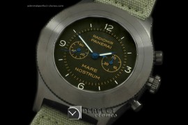 PN30004 Pam 30Mare Nostrum Chrono PVD/LE Blk/Grn Ven 75