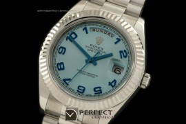 R41DDS00105 SS Pres Fluted Ice Blue Numeral Asian 3156 V Serials
