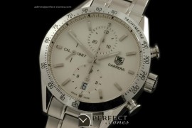 TG10071 Carrera 1887 Automatic Chronograph SS White A-77528800