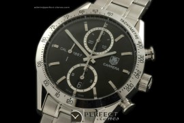 TG10072 Carrera 1887 Automatic Chronograph SS Black A-77528800