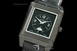 JL01023 Reverso Classique Jumbo PVD/LE White/Black Asian 2813 Au