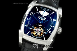 PG00102 Forma XL Hebdomadarie Tourbillon SS/LE Blk Tourbillon