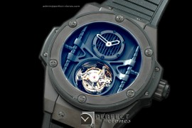 HBKPT10002 King Power Tourbillon PVD/RU Black Flying Tourbil