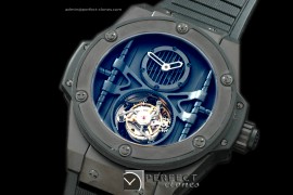 HBKPT10002 King Power Tourbillon PVD/RU Black Flying Tourbil