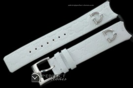 GU00291 U Play Mid Size Accessories - White Leather Strap