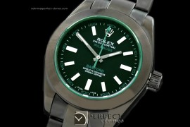 RLMBF10101 Bamford Milguass SS Blk (Green) Asian 2813
