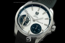 TGCA00109 Grand Carrera Pendulum SS/RU Wht Asian Unitas 6498