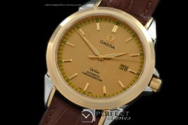 OMDE00113 Deville SS/YG/LE Gold Asian 2824 28800bph