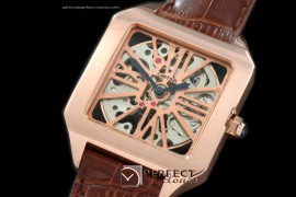CARDU10022 Dumont RG/LE Skeleton Asian 2813 21J H/W
