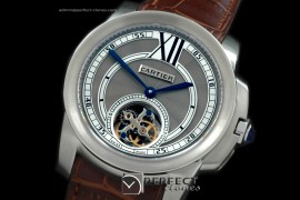CARCC00089 Calibre de Cartier Tourbillon SS/LE Grey Flying Tour