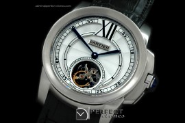 CARCC00088 Calibre de Cartier Tourbillon SS/LE White Flying Tour