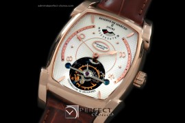 PG00114 Forma XL Reserve De Marche Tourbillon RG/LE Wht Tourbill