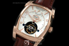 PG00104 Forma XL Hebdomadarie Tourbillon RG/LE Wht Tourbillon