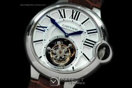 CARBA00021 Ballon de Cartier Tourbillon SS/LE White Flying Tour