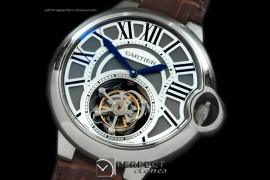 CARBA00022 Ballon de Cartier Tourbillon SS/LE Grey Flying Tour