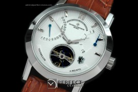 VC00171 Malte Calender/Reserve Tourbillon SS/LE White Asian 2813