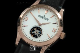 JLT10006 Master Tourbillon RG/LE White Asian 2813