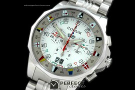 CO10201 Admiral's Cup Chronograph SS/SS White Swiss Eta Qtz