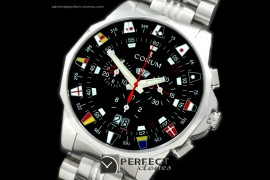 CO10203 Admiral's Cup Chronograph SS/SS Black Swiss Eta Qtz