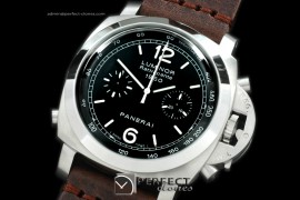 PN213I02 Pam 213I 195Split Chrono SS/RU Blk 28800