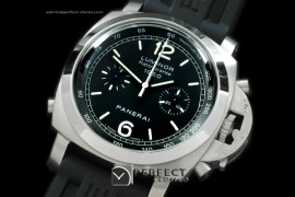 PN213I01 Pam 213I 195Split Chrono SS/RU Blk 28800