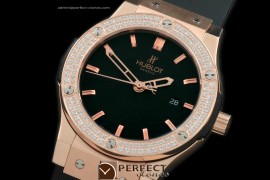 HBFS10123 Classic Fusion RG/RU Diam Bez Black Asia 2824
