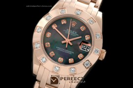RLMPmR01122 FG 12 Diam Bez M-Black Diam Swiss Eta 2836-2