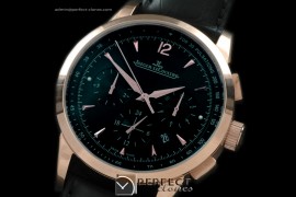 JL00167 Master Chronograph RG/LE Black Asian 23J Automatic