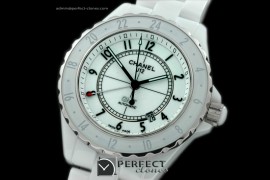 CHA01041 J12 Oversize GMT White Ceramic Diamonds Asia 2813 21J c