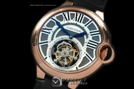 CARBA00027 Ballon de Cartier Tourbillon RG/LE Grey Flying Tour