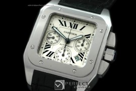 CARS00001 Santos 10Chrono SS/LE White Asian 7753