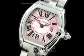 CARR00122 Roadster Ladies SS/SS Pink Swiss Quartz