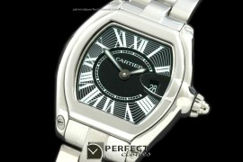 CARR00123 Roadster Ladies SS/SS Black Swiss Quartz