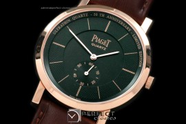 PI01052 Altiplano Ultra Thin RG/LE Black Jap Quartz