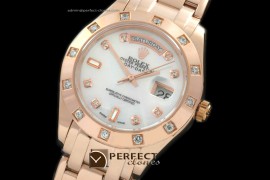 RLMPMR01111 RG 12 Diam Bez MOP White Diam Swiss Eta 2836-2