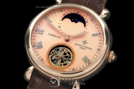 VCM10018 Malte Tourbillon/Moon Phase RG/LE Rose Gold Asian 2813