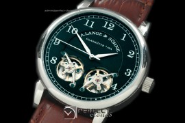 AL01062 1815 Duo Tourbillon SS/LE Black Asian 2813