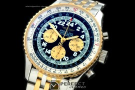 BLNVC10012 Navitimer Cosmonaute SS/YG Black Asia 7750