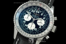 BLNVC10003L Navitimer Cosmonaute SS/LE Black Asia 7750