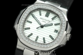 PP00006 Nautilis Jumbo SS/LE/Diam White Swiss SW 200
