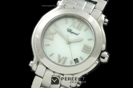 CP00120 Happy Sports SS/SS MOP White Original Swiss Quartz