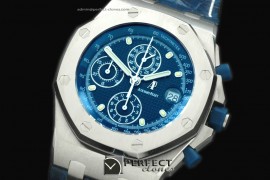 AAP10071 Royal Oak Chronograph SS/LE Blue A-7750