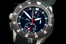 SI01123 U100Chrono SS/PVD/RU Black Asia 23J Auto