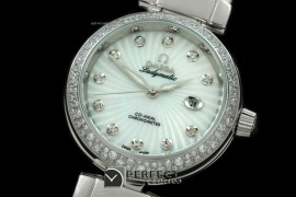 OMDEL00026L Deville Ladymatic SS/LE/DIA Wht S-2671
