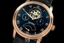 BP10057 Carrousel Tourbillon RG/LE Black Asian 2813